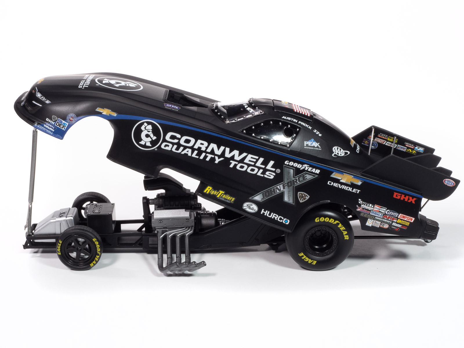 BIG JOHN FUNNY CAR 1/25 スケールキット Chevrolet Camaro SS NHRA Funny Car Robert Hight 