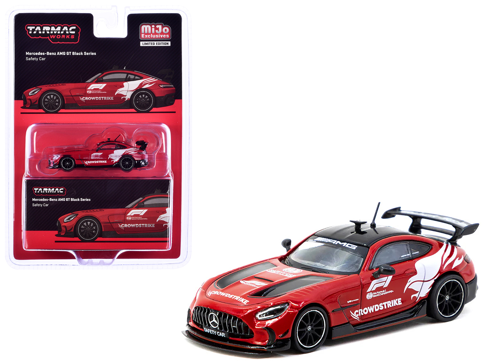 ミニカー Mercedes-AMG GTR official FIA safety car 1:24 Mercedes Benz AMG GTR F1 Safety Car Alloy Supercar