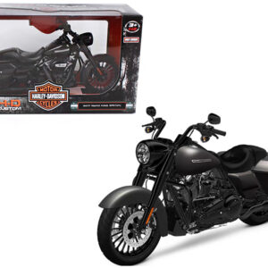 2017 Harley-Davidson King Road Special Black 1/12 Diecast Motorcycle Model by Maisto by Diecast Mania