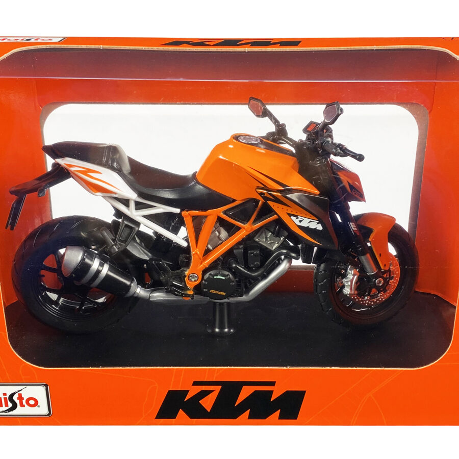 KTM 1290 Super Duke R Orange 1/12 Diecast Motorcycle Model by Maisto Automotive