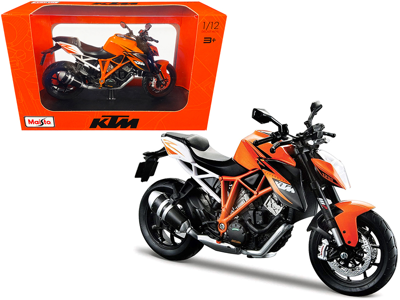 KTM 1290 Super Duke R Orange 1/12 Diecast Motorcycle Model by Maisto Automotive