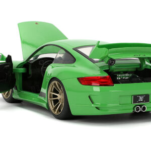 1:24 ワイスピ  Porsche 911 GT3 (997) Porsche 911 GT3 (997) Green with Black Accents 
