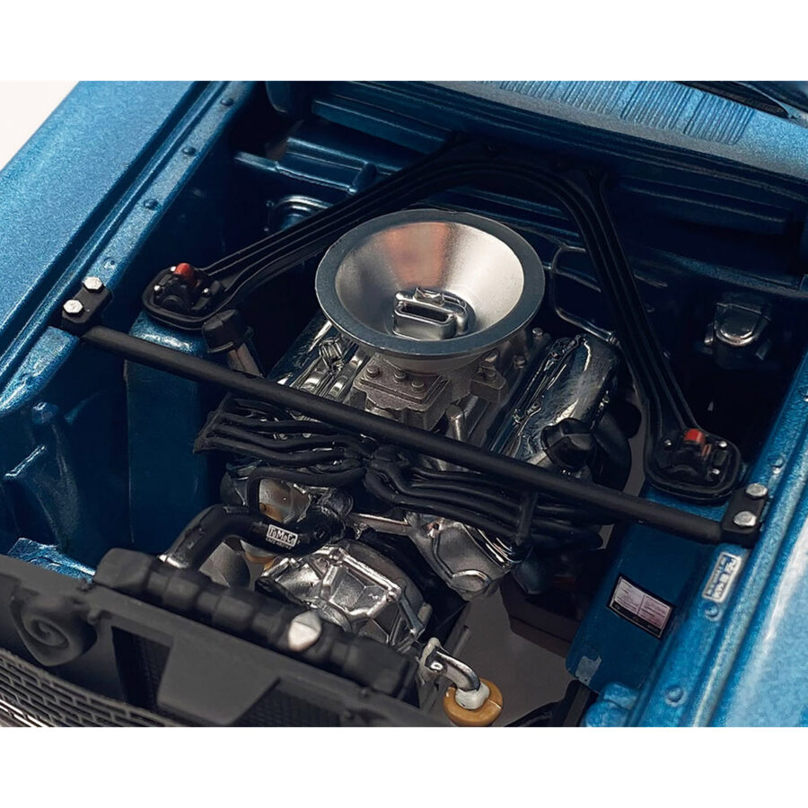 1965 Shelby GT350R Pro Touring Blue Metallic Limited Edition to 372 pieces Worldwide 1/18 Diecast Model Car by ACME Automotive