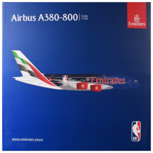 Emirates A380-800 エミレーツ NBA ジェミニ 公式 Emirates Airbus A380-800 Official Airline of the NBA Reg: A6