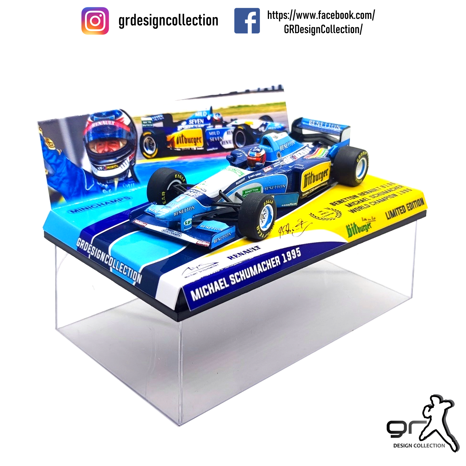Michael Schumacher World Champion 1995 - Benetton Renault