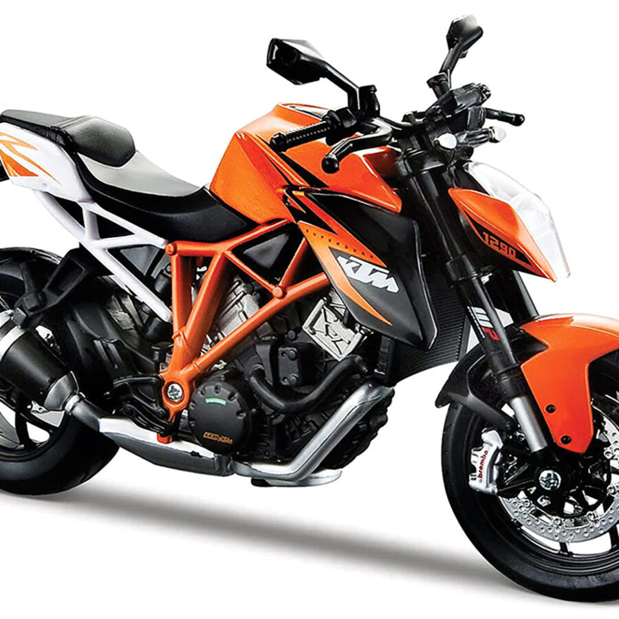 KTM 1290 Super Duke R Orange 1/12 Diecast Motorcycle Model by Maisto Automotive