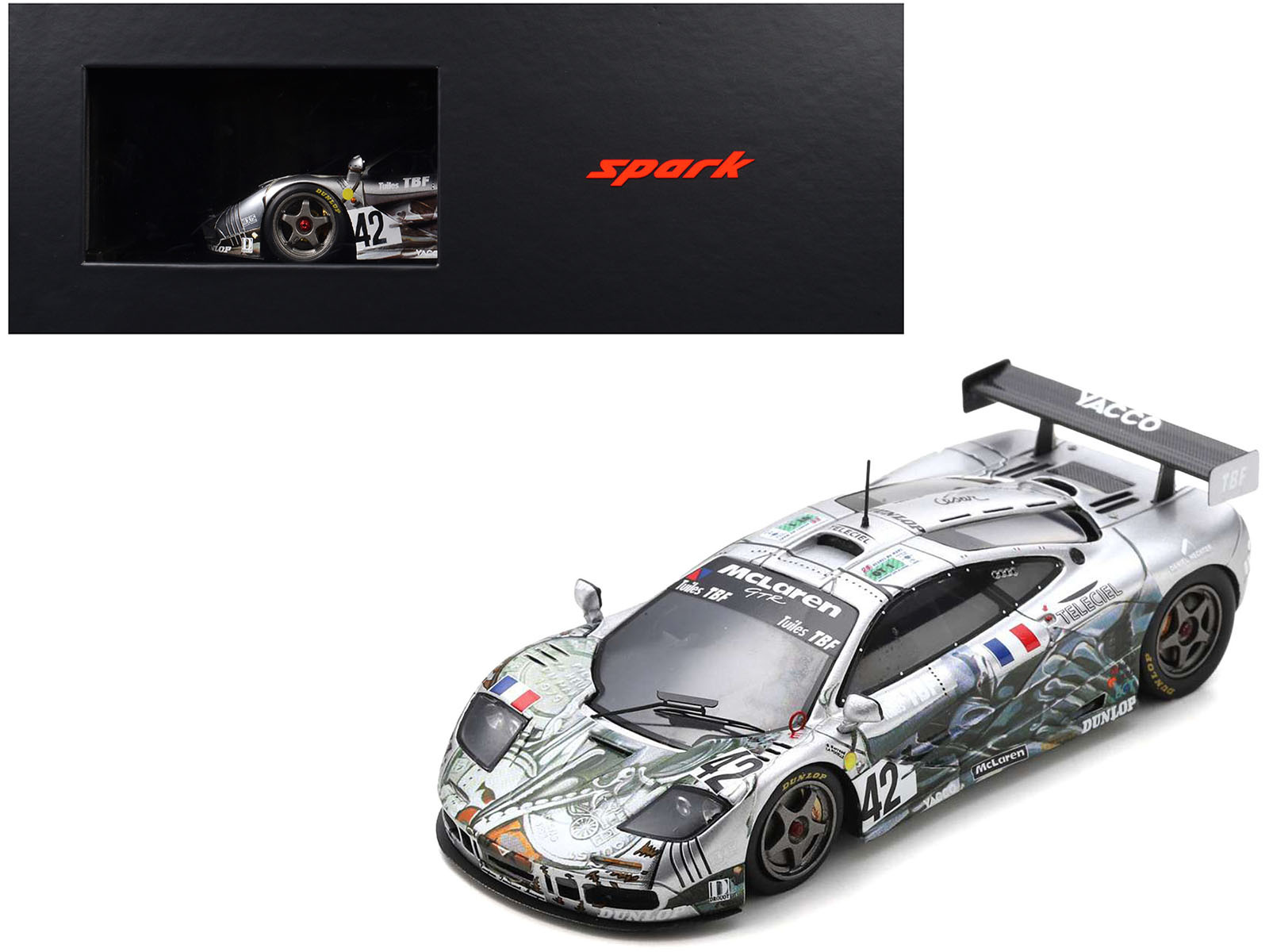 ミニカー　1/18 McLaren F1 GTR #42 BBA Competition 24H Le Mans 1995 J-L. Maury-Laribiere - M. Sourd - H. Poulain [18S872] 18S872-L_-_Copy__44984.jpg