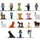 "Minecraft: Caves & Cliffs" Set of 18 Diecast Figures "Nano Metalfigs" Series Diecast Models by Jada "Minecraft: Caves & Cliffs" Set of 18 Diecast Figures "Nano Metalfigs" Series Diecast Models by Jada