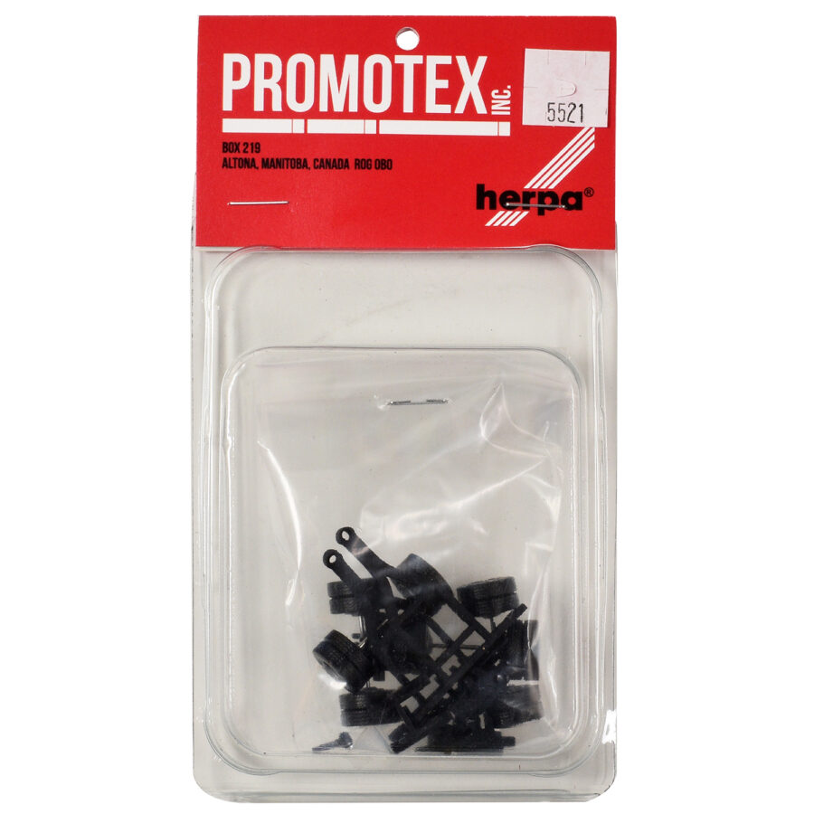 Lowboy Single Axle Booster with Integrated Rear Axle and Fenders (2 Sets) 1/87 (HO) Plastic Model by Promotex Automotive