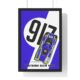 917 Hippie, Watkins Glen 1970, Larrousse - van Lennep, Framed 917 Hippie, Watkins Glen 1970, Larrousse - van Lennep, Framed
