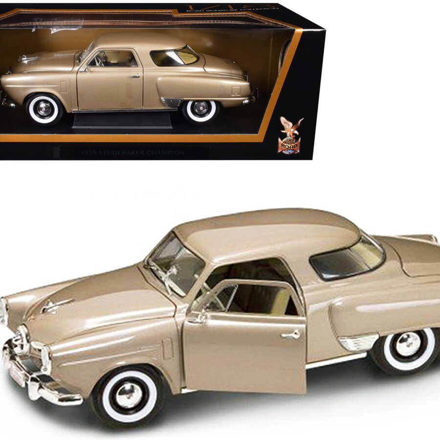 1950 Studebaker Champion Golden Tan 1/18 Diecast Model Car by Road Signature Automotive