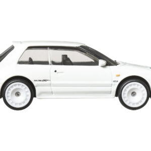 Mazda 323 GTR RHD (Right Hand Drive) White "Boulevard" Series Diecast Model Car by Hot Wheels from the Mazda store collection.