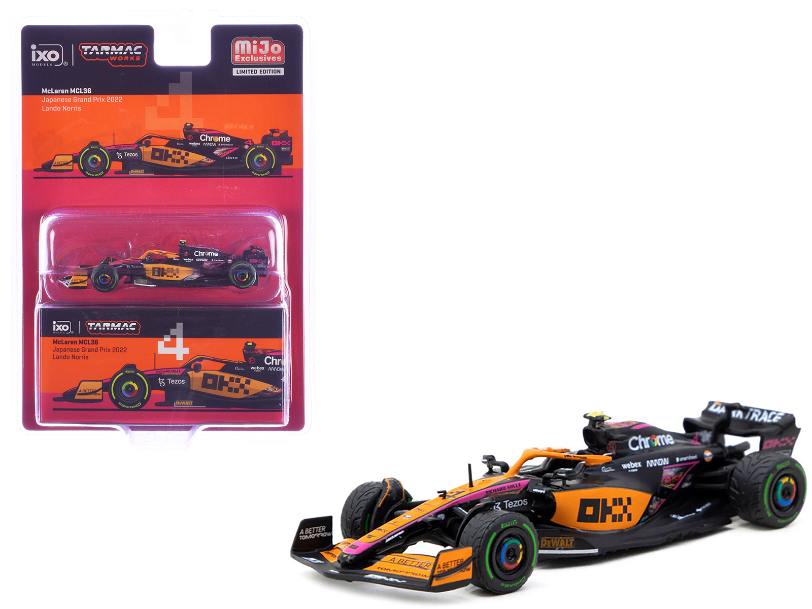 McLaren MCL36 #4 Lando Norris Formula One F1 