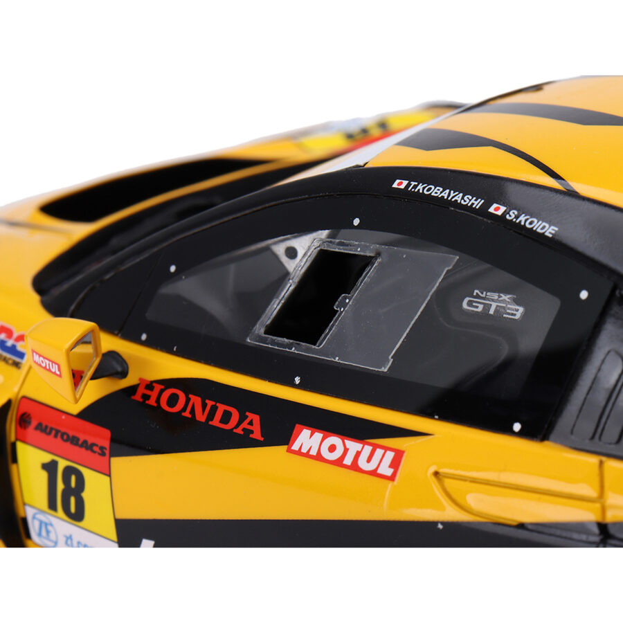 Honda NSX GT3 EVO22 #18 Takashi Kobayashi - Syun Koide "Team UpGarage" "Super GT Series" (2023) 1/18 Model Car by Top Speed Automotive