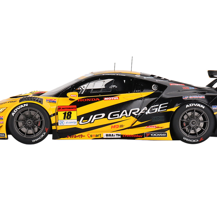 Honda NSX GT3 EVO22 #18 Takashi Kobayashi - Syun Koide "Team UpGarage" "Super GT Series" (2023) 1/18 Model Car by Top Speed Automotive