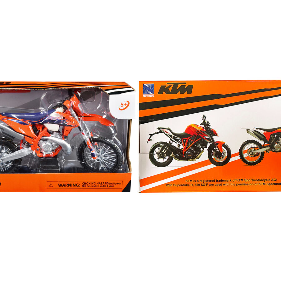 KTM 300 EXC-TPI Enduro Dirt Bike Motorcycle Orange 1/12 Diecast Model by New Ray Automotive