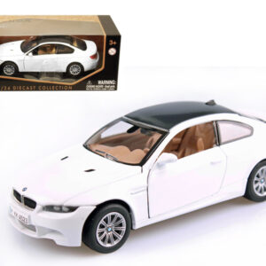 BMW M3 E92 Coupe White 1/24 Diecast Model Car by Motormax  by Diecast Mania