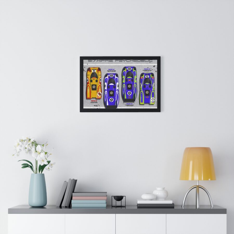Porsche 917 Design Hippie Psychedelic WEC & Le Mans Memorabilia
