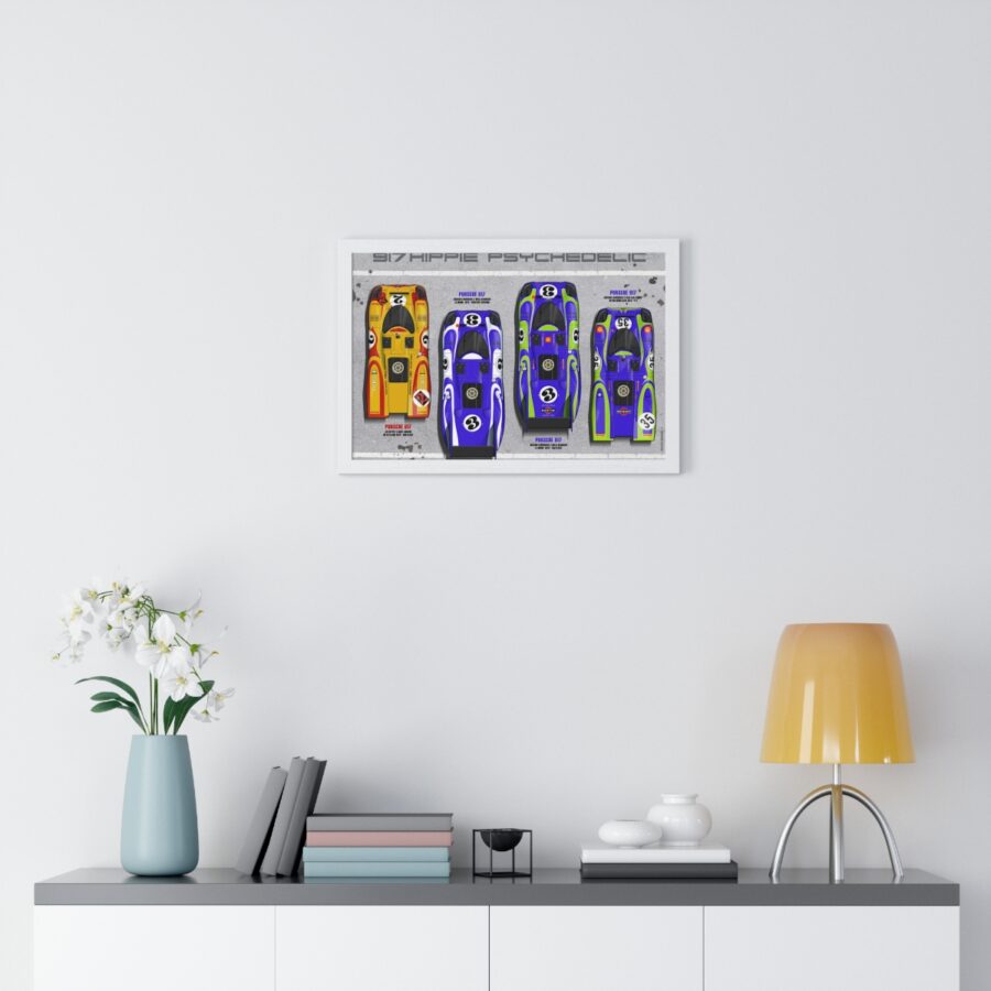 Porsche 917 Design Hippie Psychedelic WEC & Le Mans Memorabilia
