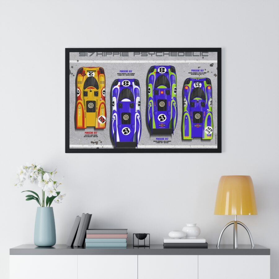 Porsche 917 Design Hippie Psychedelic WEC & Le Mans Memorabilia