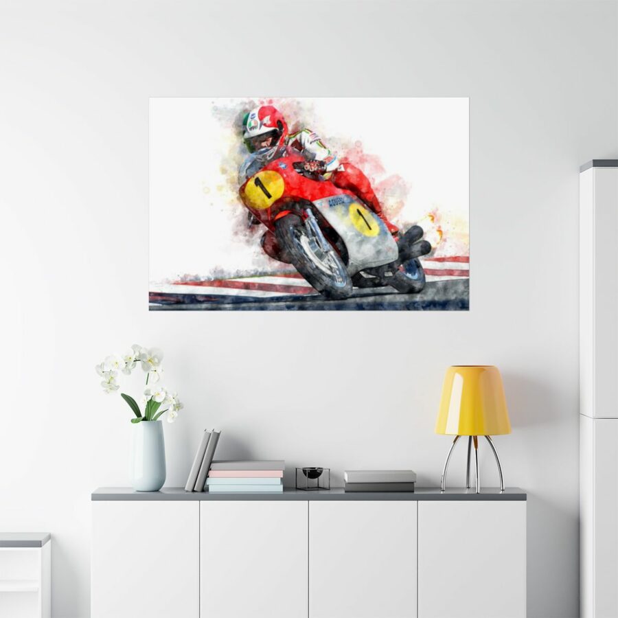 Giacomo Agostini, MV Agusta, MotoGP, Poster MotoGP Art