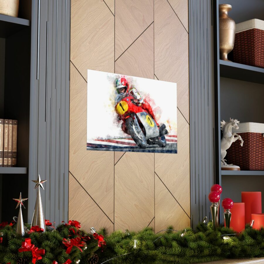 Giacomo Agostini, MV Agusta, MotoGP, Poster MotoGP Art