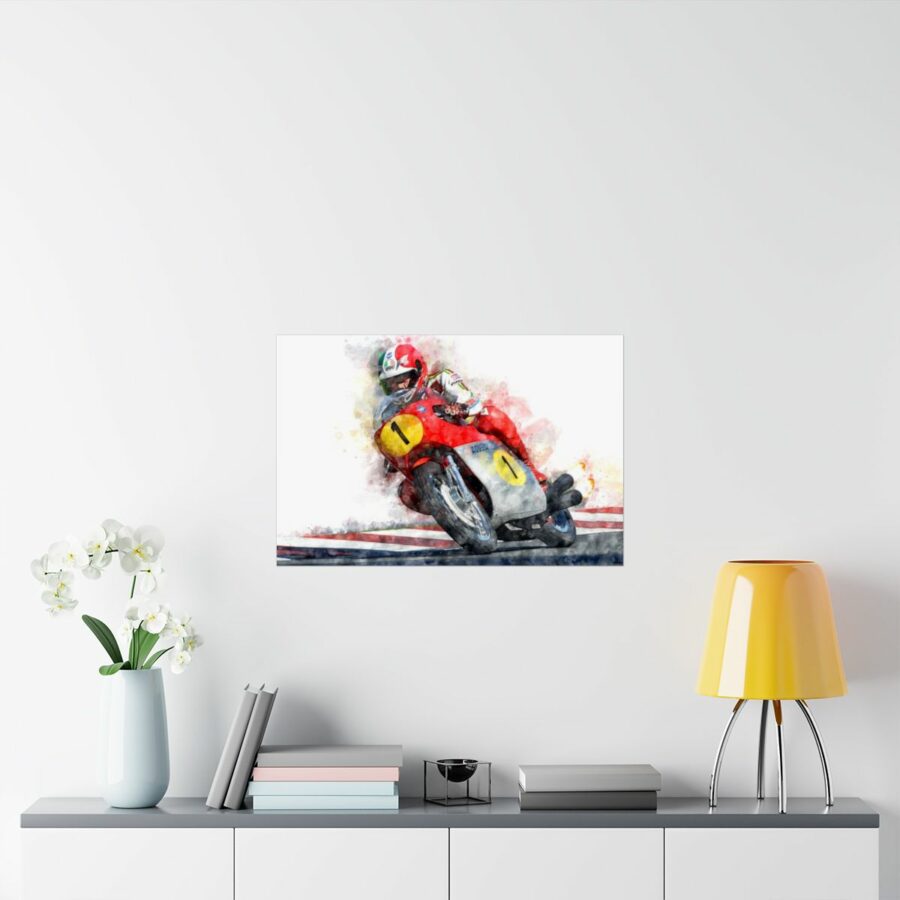 Giacomo Agostini, MV Agusta, MotoGP, Poster MotoGP Art