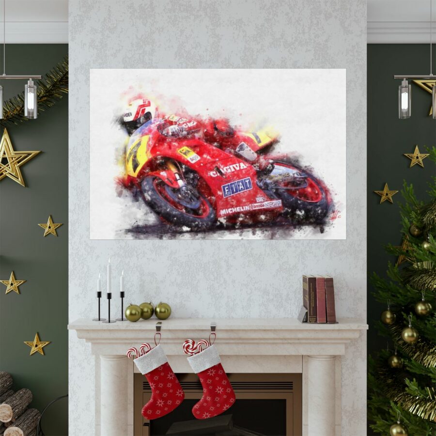 Eddie Lawson MotoGP, Poster MotoGP Art