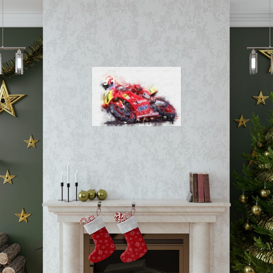 Eddie Lawson MotoGP, Poster MotoGP Art