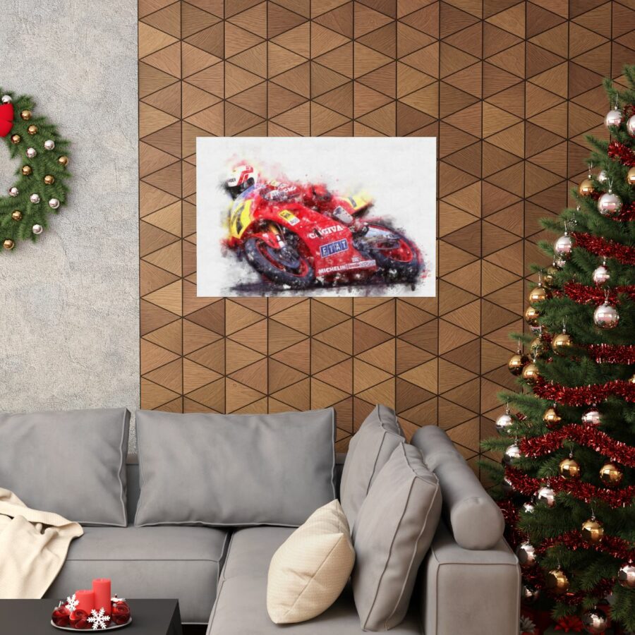 Eddie Lawson MotoGP, Poster MotoGP Art