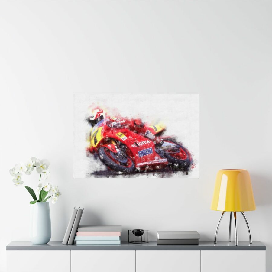 Eddie Lawson MotoGP, Poster MotoGP Art