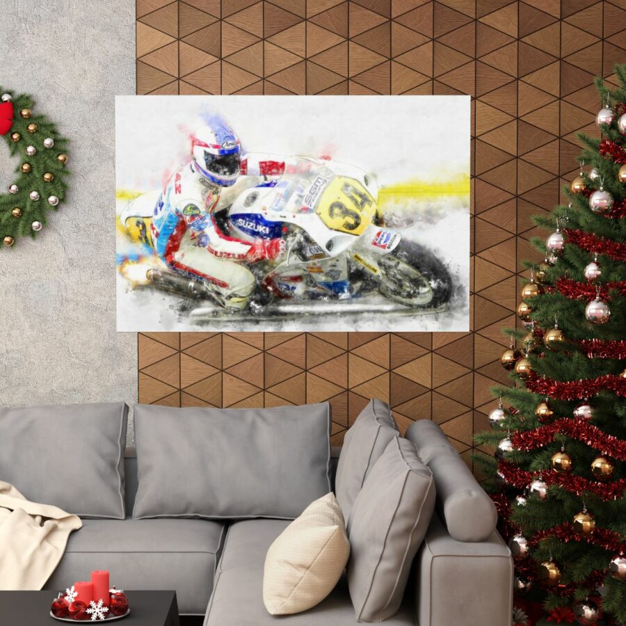Kevin Schwantz MotoGP, Poster MotoGP Art