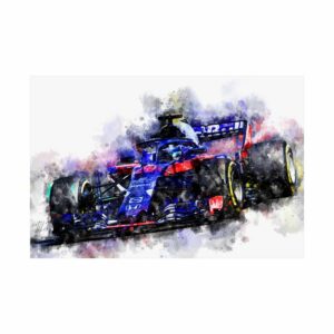 Brandon Hartley 2018 Formula One, Poster by Raceman