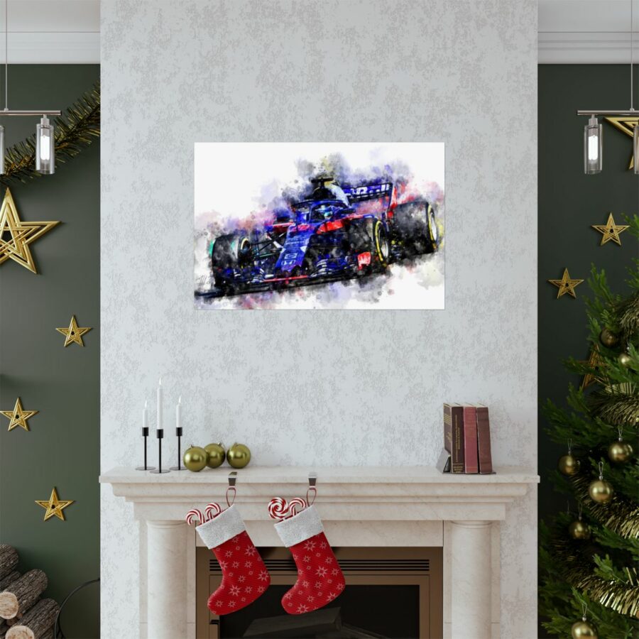 Brandon Hartley 2018 Formula One, Poster F1 Art