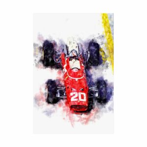 Chris Amon 1967 Formula One, Poster Ferrari F1 Memorabilia by Raceman
