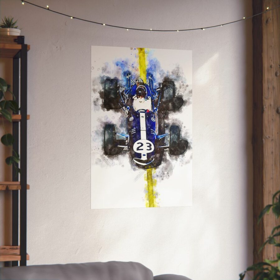 Dan Gurney Eagle Formula One, Poster F1 Art