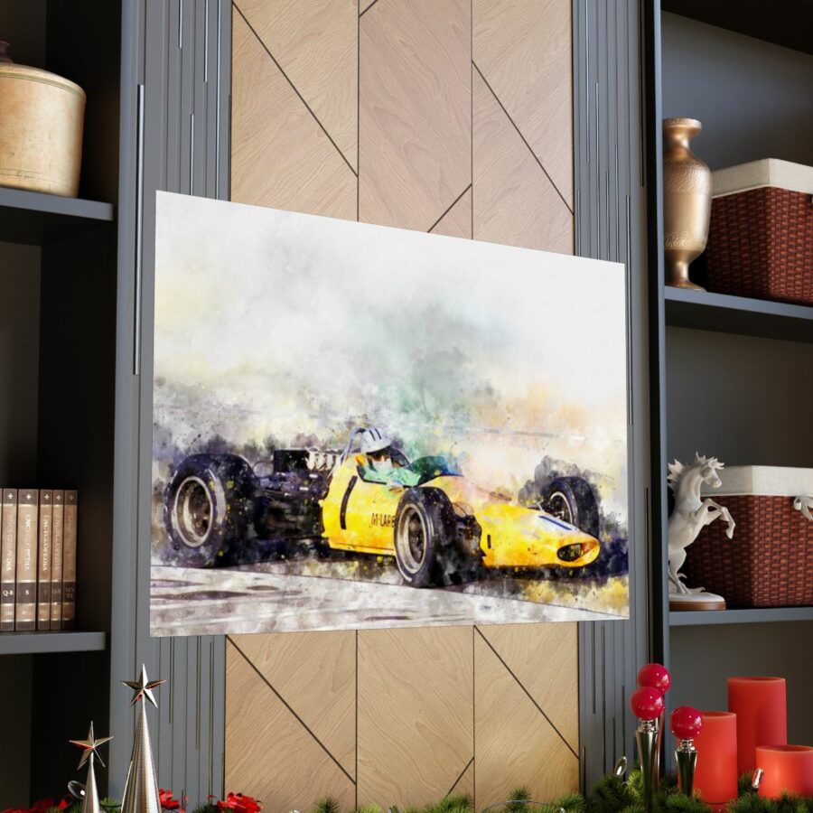 Denny Hulme, McLaren 1968 Formula One, Poster F1 Art