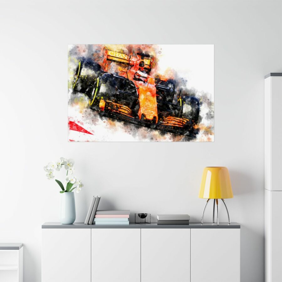 Stoffel Vandoorne, Formula One, Poster F1 Art
