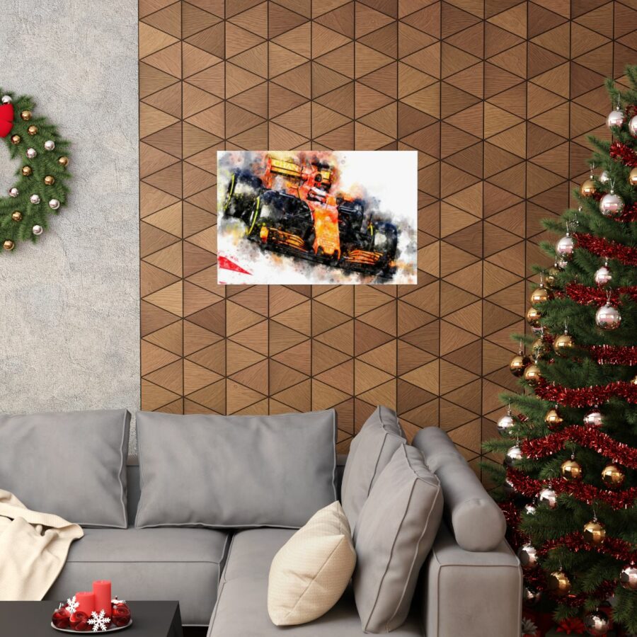 Stoffel Vandoorne, Formula One, Poster F1 Art