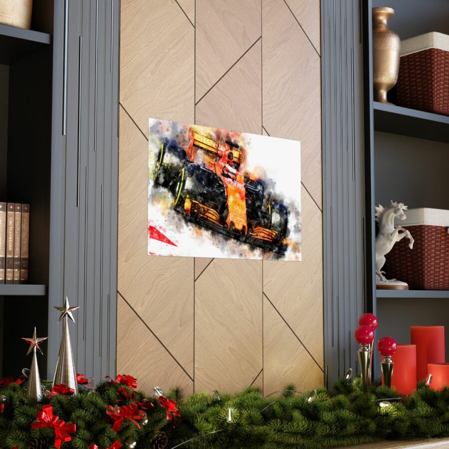 Stoffel Vandoorne, Formula One, Poster F1 Art