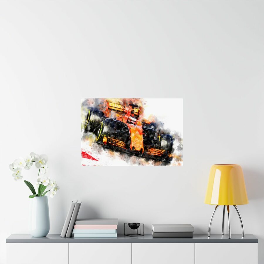 Stoffel Vandoorne, Formula One, Poster F1 Art