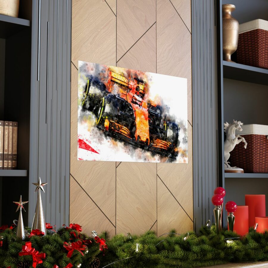 Stoffel Vandoorne, Formula One, Poster F1 Art