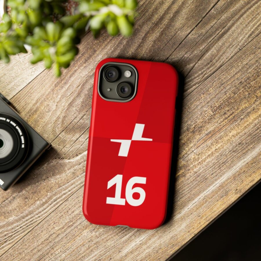 Charles Leclerc CL16 F1 logo 2025 Tough Phone Case compatible with iPhone Google Pixel & Samsung Charles Leclerc
