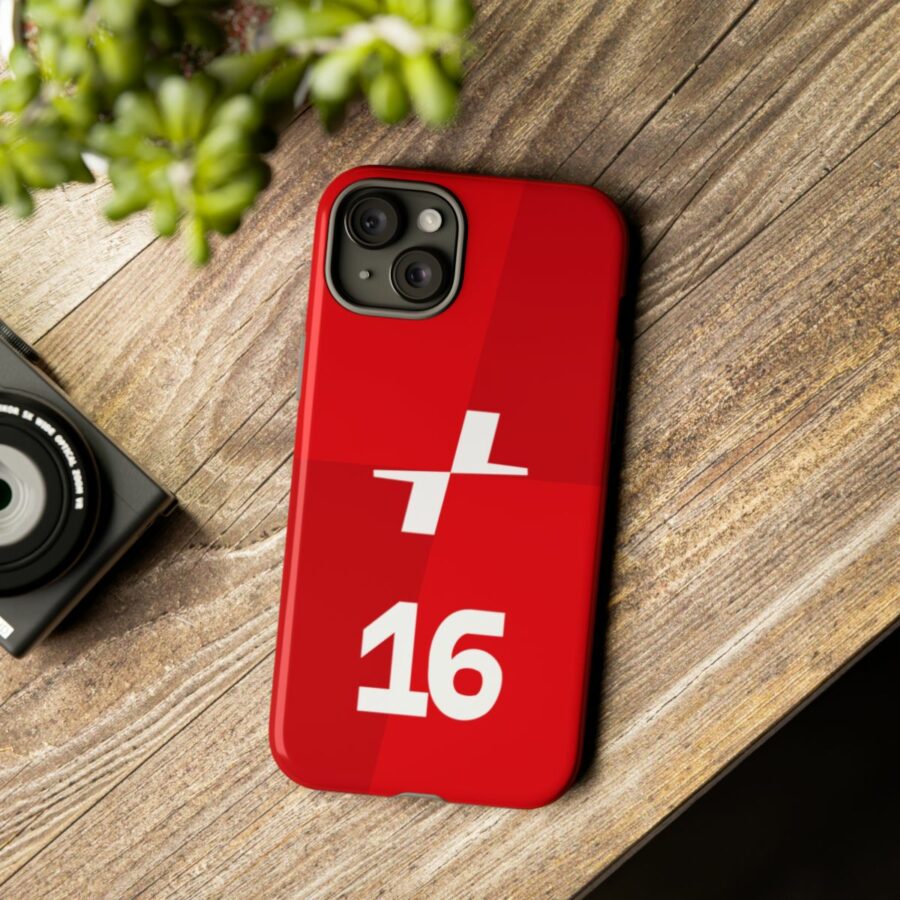 Charles Leclerc CL16 F1 logo 2025 Tough Phone Case compatible with iPhone Google Pixel & Samsung Charles Leclerc