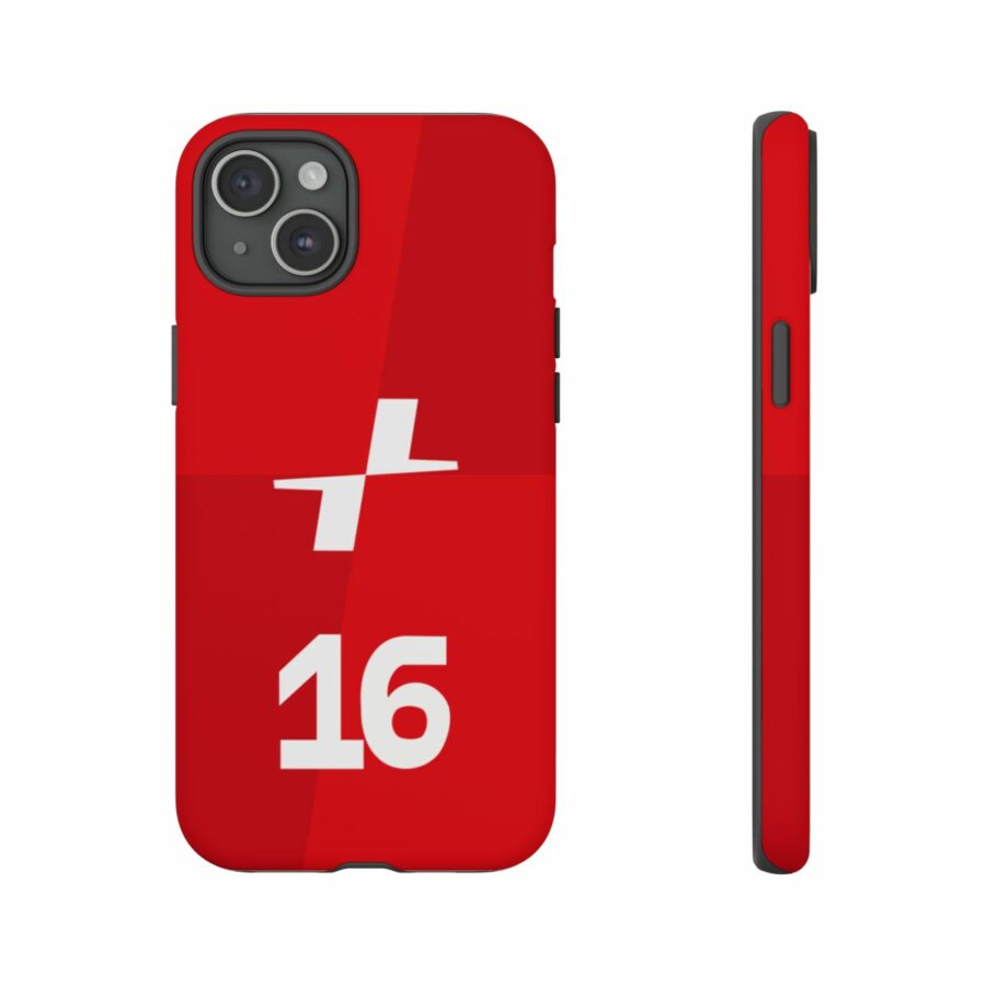 Charles Leclerc CL16 F1 logo 2025 Tough Phone Case compatible with iPhone Google Pixel & Samsung Charles Leclerc