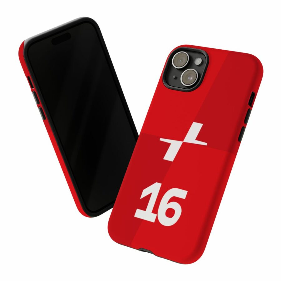 Charles Leclerc CL16 F1 logo 2025 Tough Phone Case compatible with iPhone Google Pixel & Samsung Charles Leclerc
