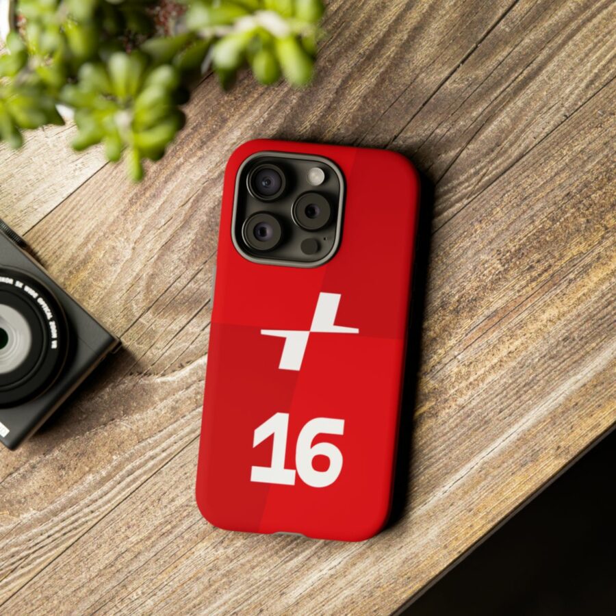 Charles Leclerc CL16 F1 logo 2025 Tough Phone Case compatible with iPhone Google Pixel & Samsung Charles Leclerc