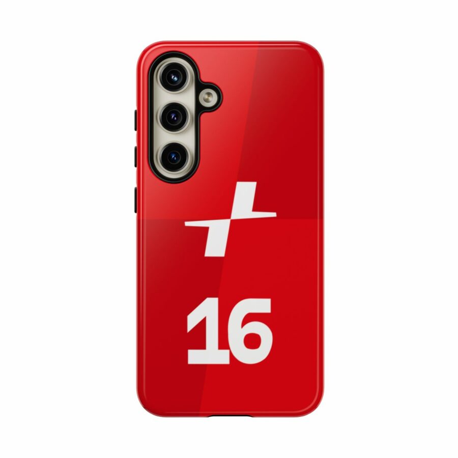 Charles Leclerc CL16 F1 logo 2025 Tough Phone Case compatible with iPhone Google Pixel & Samsung Charles Leclerc