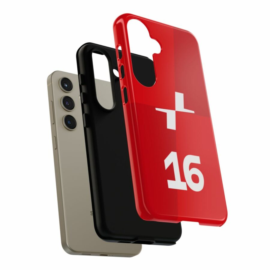 Charles Leclerc CL16 F1 logo 2025 Tough Phone Case compatible with iPhone Google Pixel & Samsung Charles Leclerc