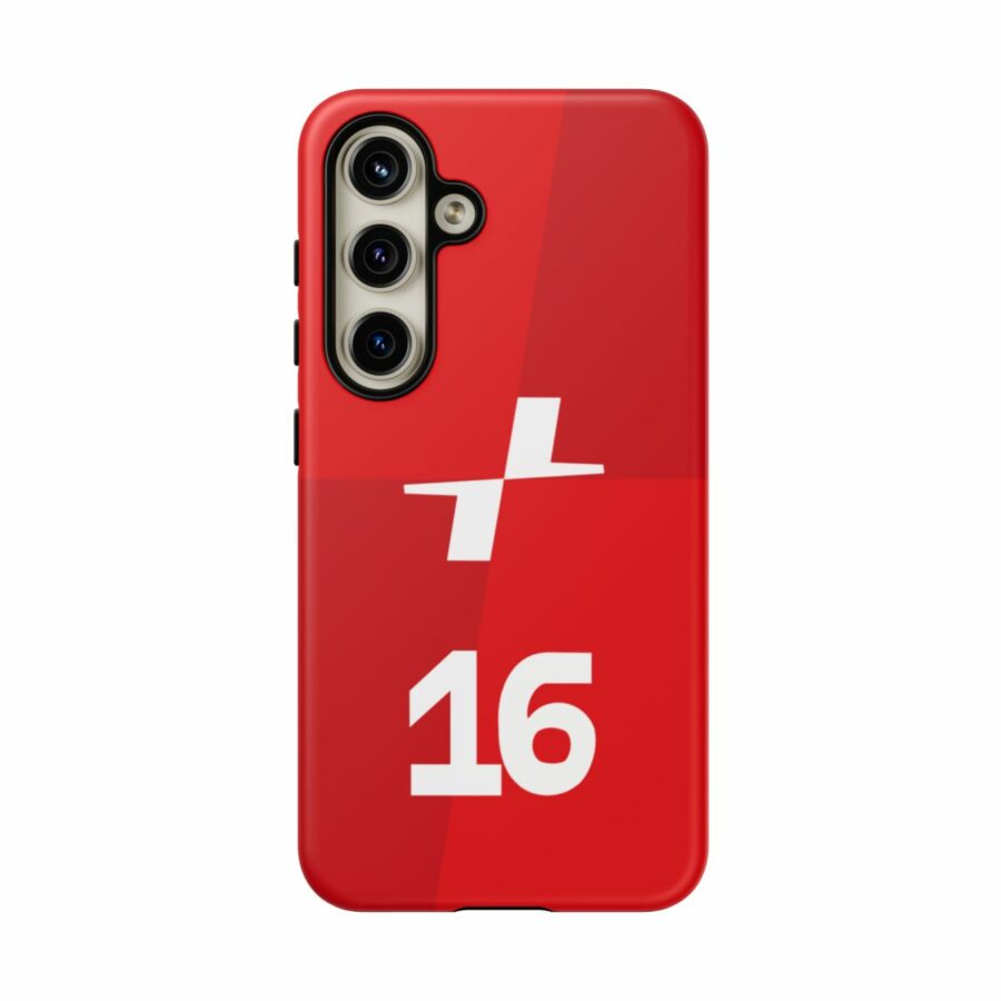 Charles Leclerc CL16 F1 logo 2025 Tough Phone Case compatible with iPhone Google Pixel & Samsung Charles Leclerc